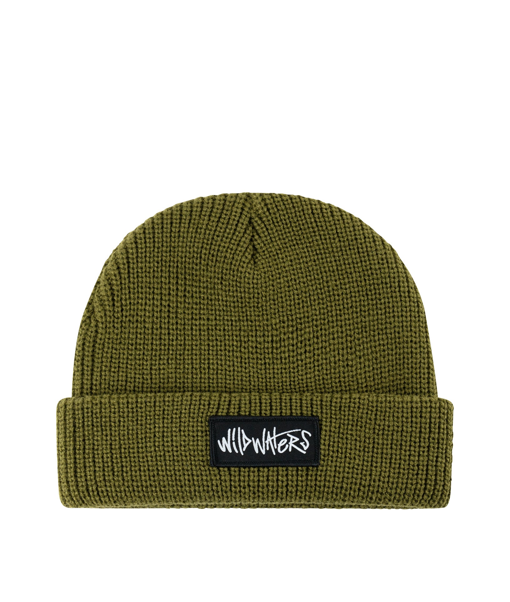 Signature Beanie - Olivgrün