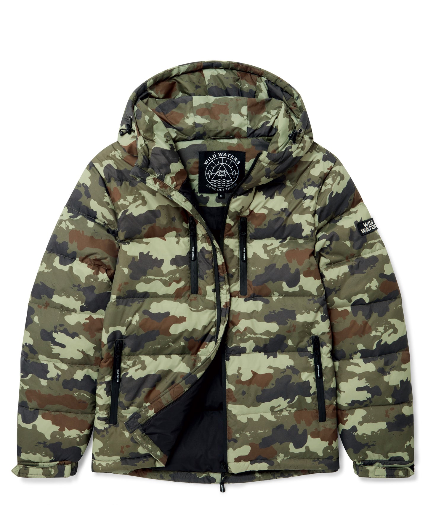 Wilderness Puffer Jacket - Camo