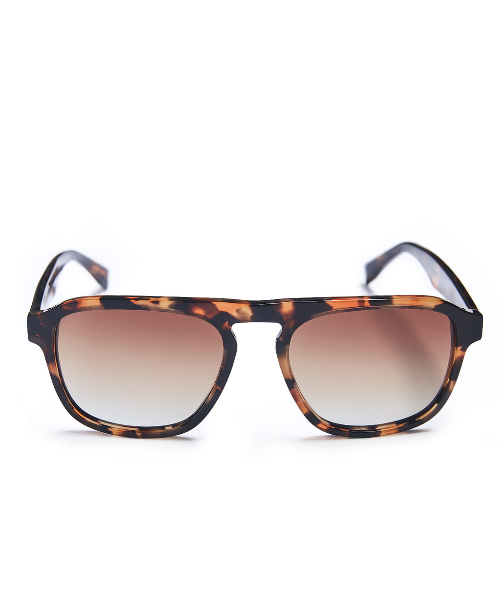 Lunettes de soleil polarisées Signature - Marron écaille