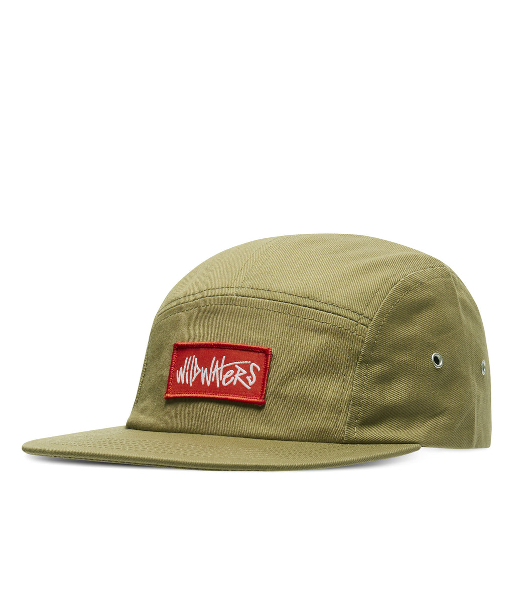 Signature 5-Panel-Cap - Olivgrün