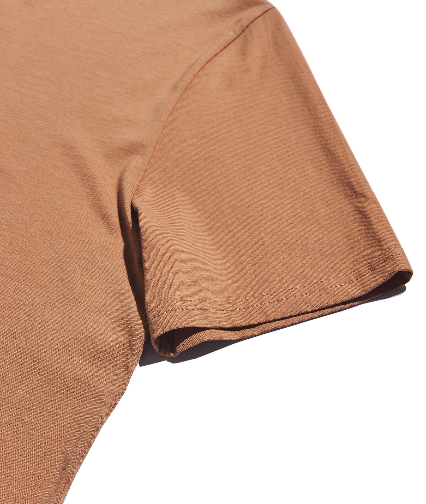 T-Shirt mit Unterschrift - Koralle