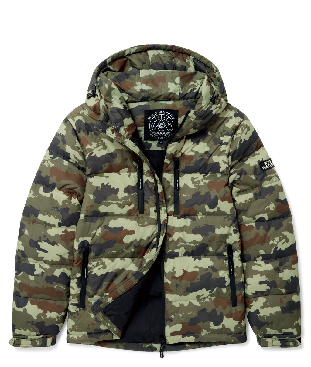 Wilderness Pufferjacke – Camouflage